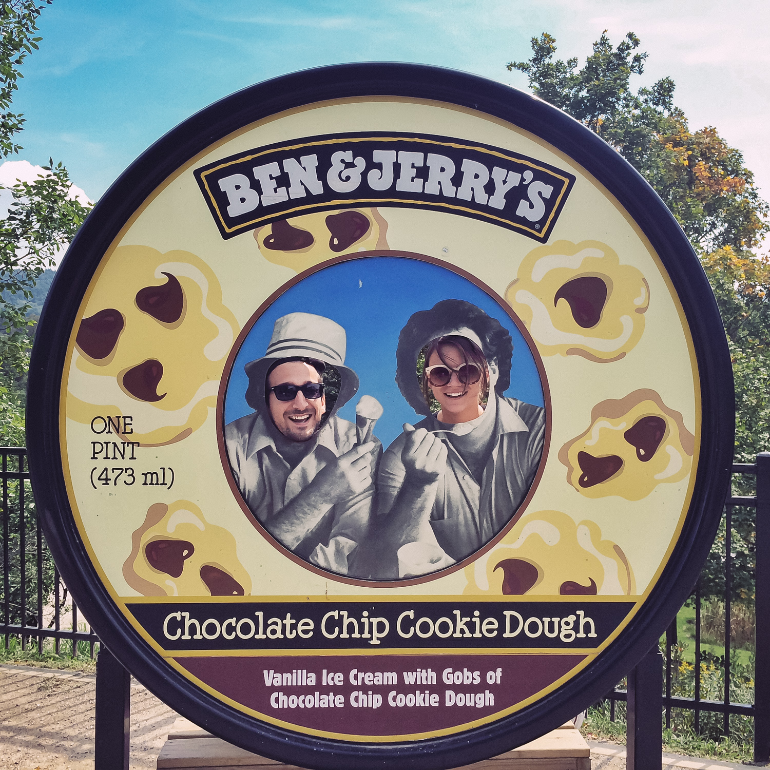Ben and Jerry's Face Hole